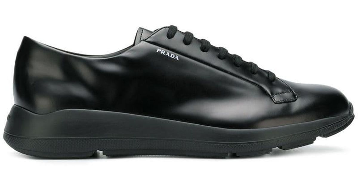 black formal sneakers