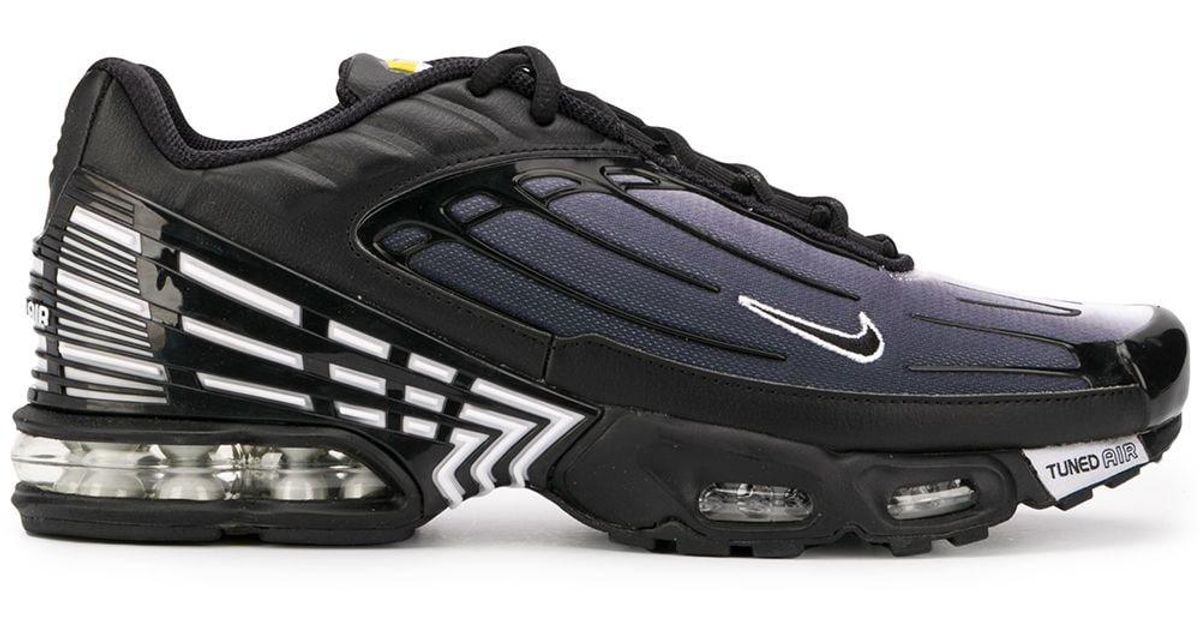 Nike Leather Air Max Plus Iii in Black/White (Black) for Men - Lyst