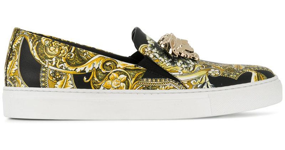 slip on versace sneakers