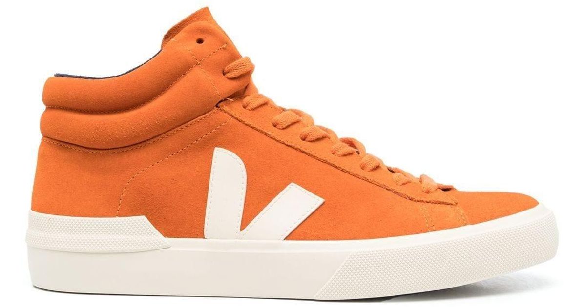 Veja Minotaur Pierre Lace-up Sneakers in Orange for Men | Lyst