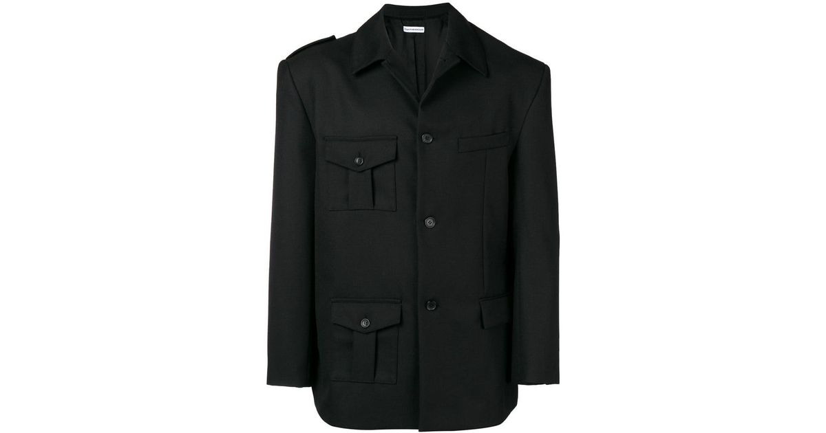 Rubchinskiy Asymmetric Jacket Gosha Rubchinskiy Jacket Jacket Gosha Noir Rubchinskiy Asymmetric Asymmetric Noir Noir Gosha dwSnXBEq