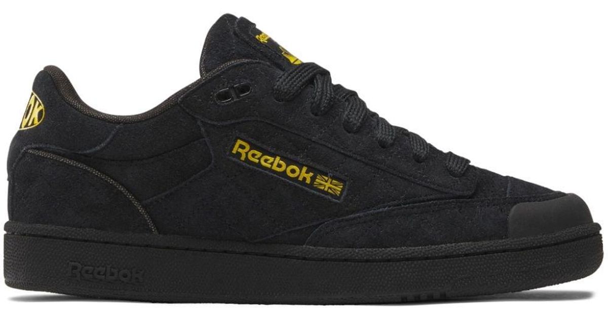Reebok black on sale suede