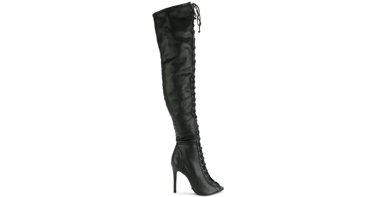 schutz thigh high boots