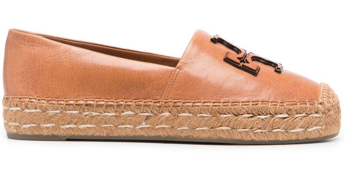 Tory Burch Ines Platform Espadrilles in Brown | Lyst