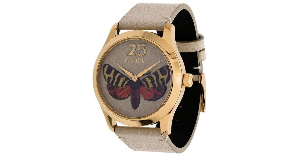gucci butterfly watch