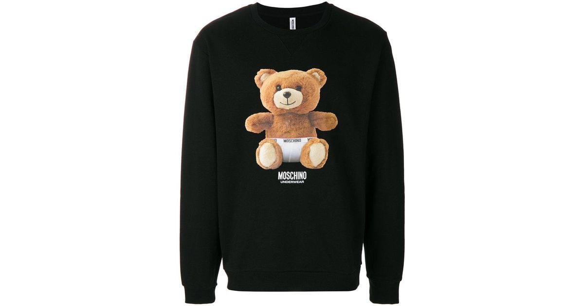 moschino underwear sweatshirt
