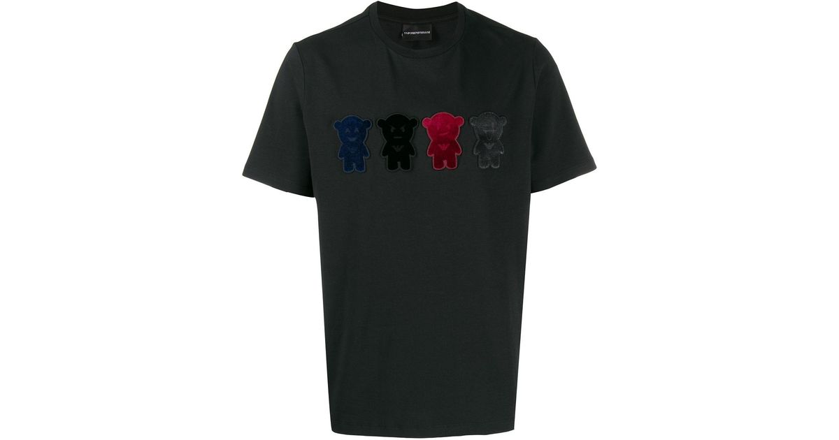 armani bear t shirt
