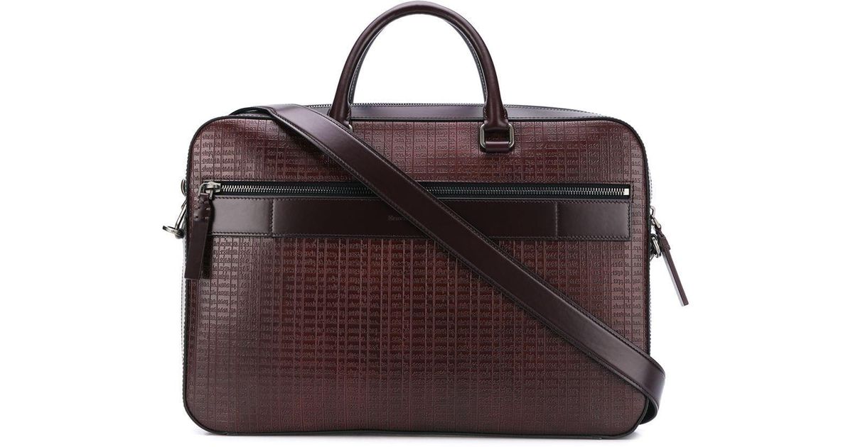 zegna laptop bag