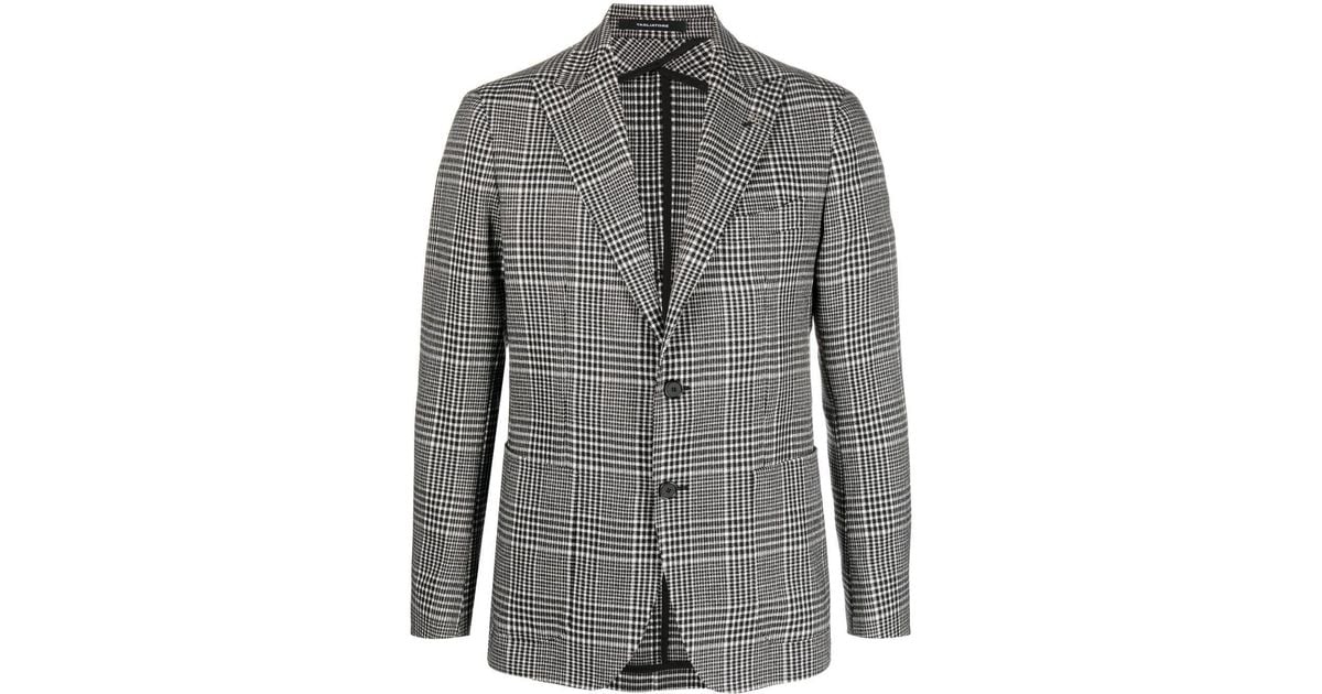 Tagliatore Prince Of Wales-check Blazer in Grey for Men