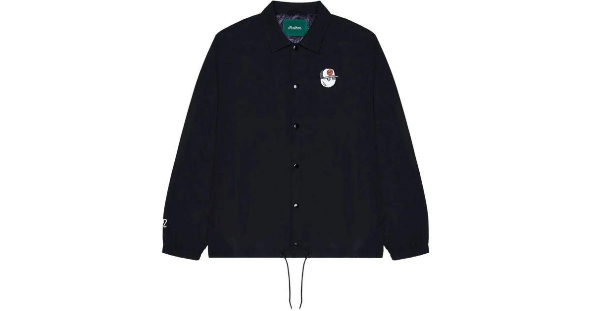 Malbon Golf Veste Santa Cruz À Broderies in Blue for Men | Lyst