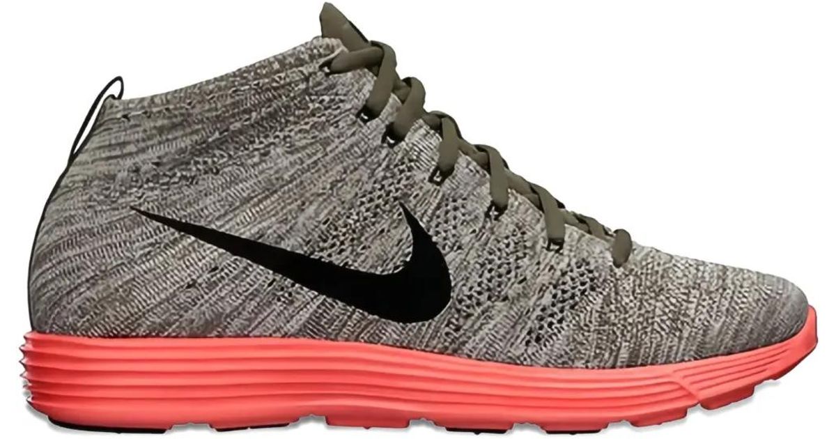Nike Shoes Nike Flyknit Chukka Grise Nike Lunar Flyknit Chukka