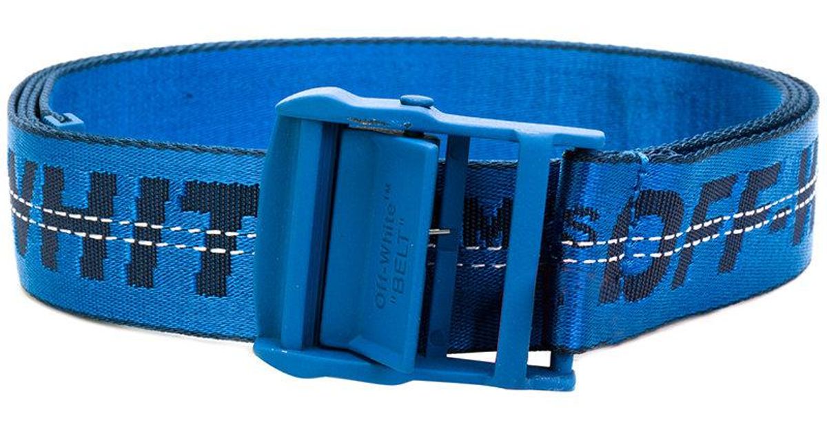 Off-White c/o Virgil Abloh Synthetic Classic Industrial Belt in Blue - Lyst