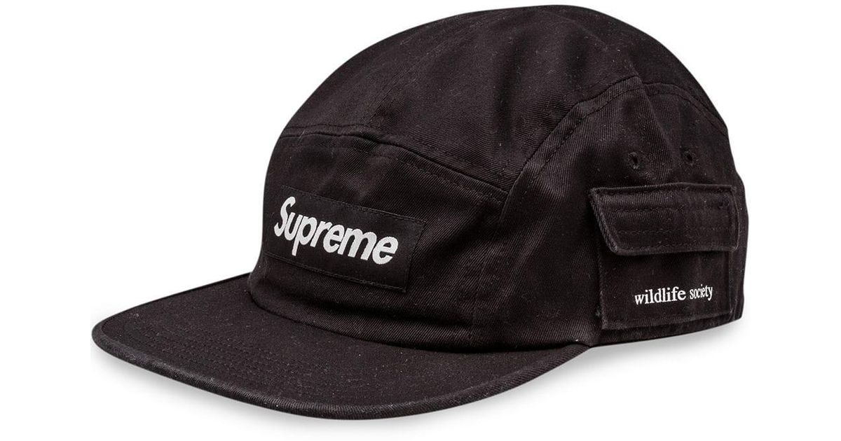 supreme pocket camp cap