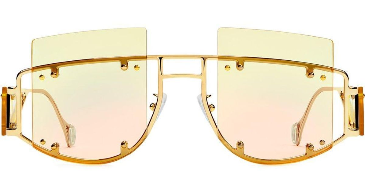 Occhiali da sole Antisocial di Fenty in Metallizzato | Lyst