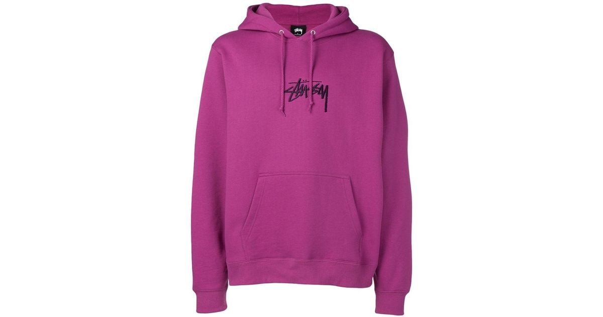 stussy sweater pink