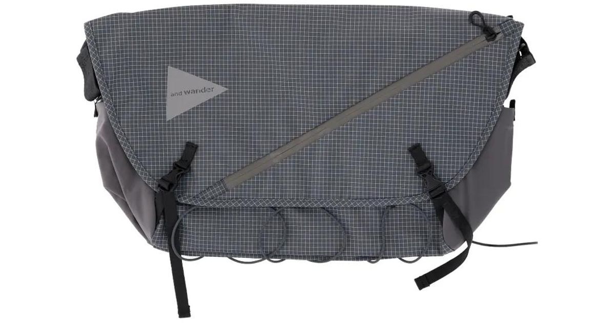 and wander Ocean Rip Shoulder Bag in Grey for Men | Lyst Canada