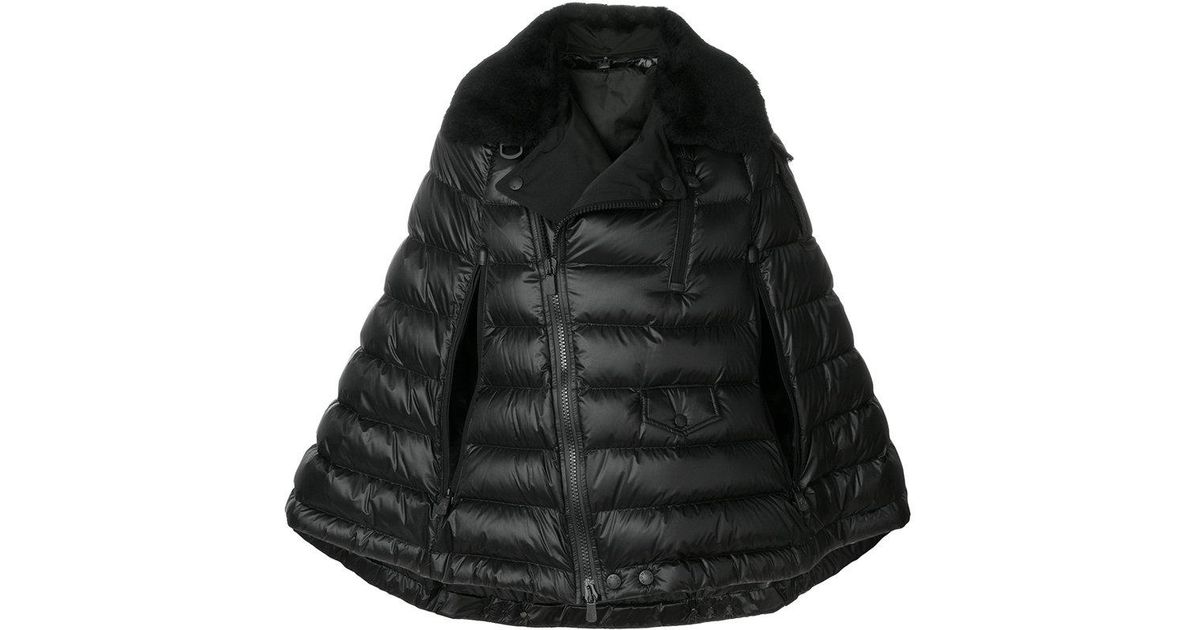 3 MONCLER GRENOBLE Quilted Cape Jacket 