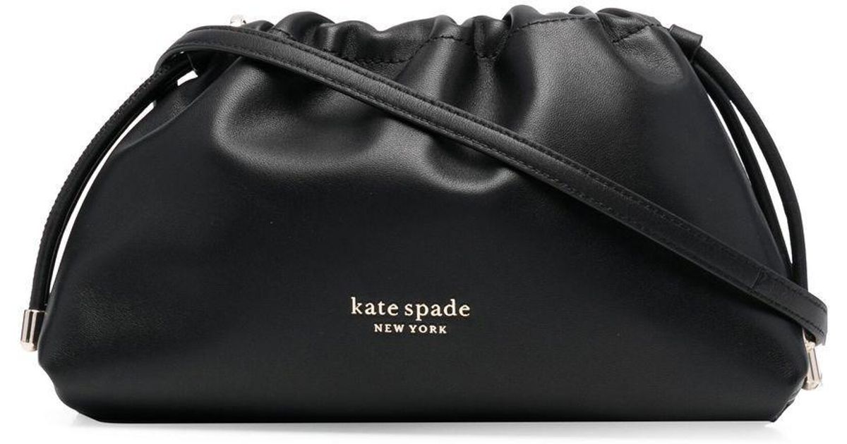 Kate Spade Leather Meringue Small Crossbody Bag in Black Lyst Canada