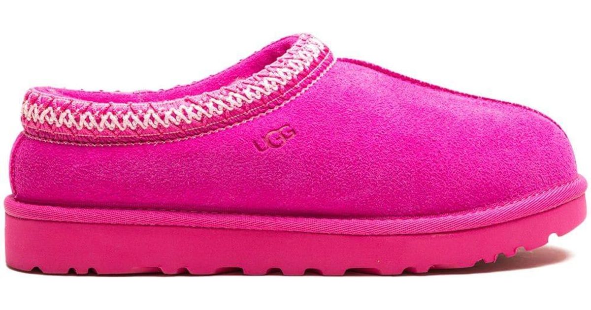 UGG Tasman "carnation" Suede Slippers in Pink Lyst