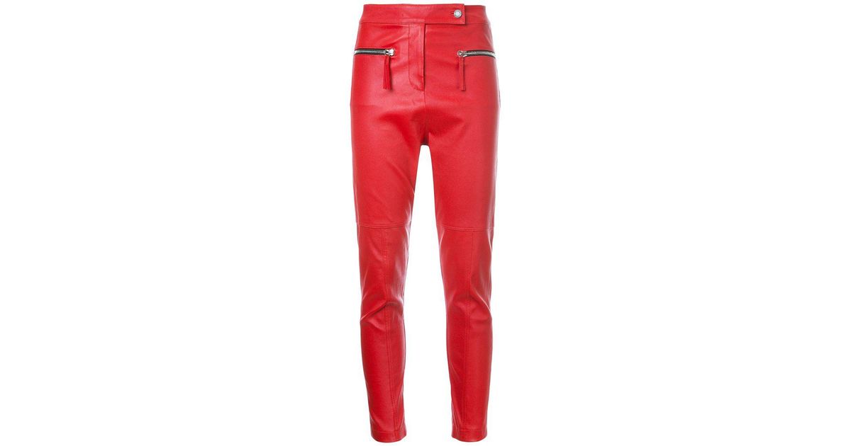 manning cartell leather pants