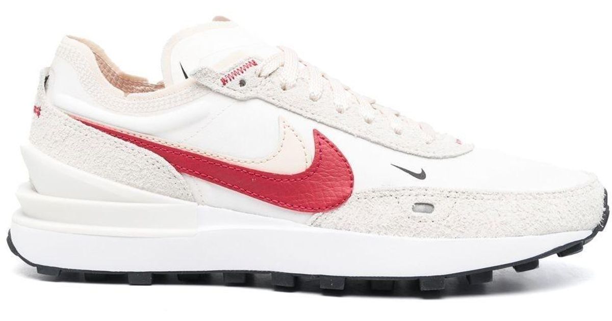 Nike Leather Waffle 1 Se Sneakers in White Save 10 Lyst UK
