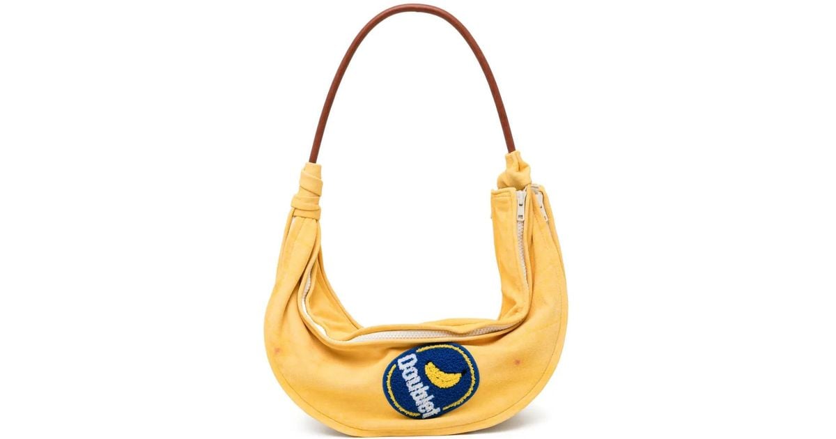 Doublet Peelable Banana Bag in Metallic for Men | Lyst