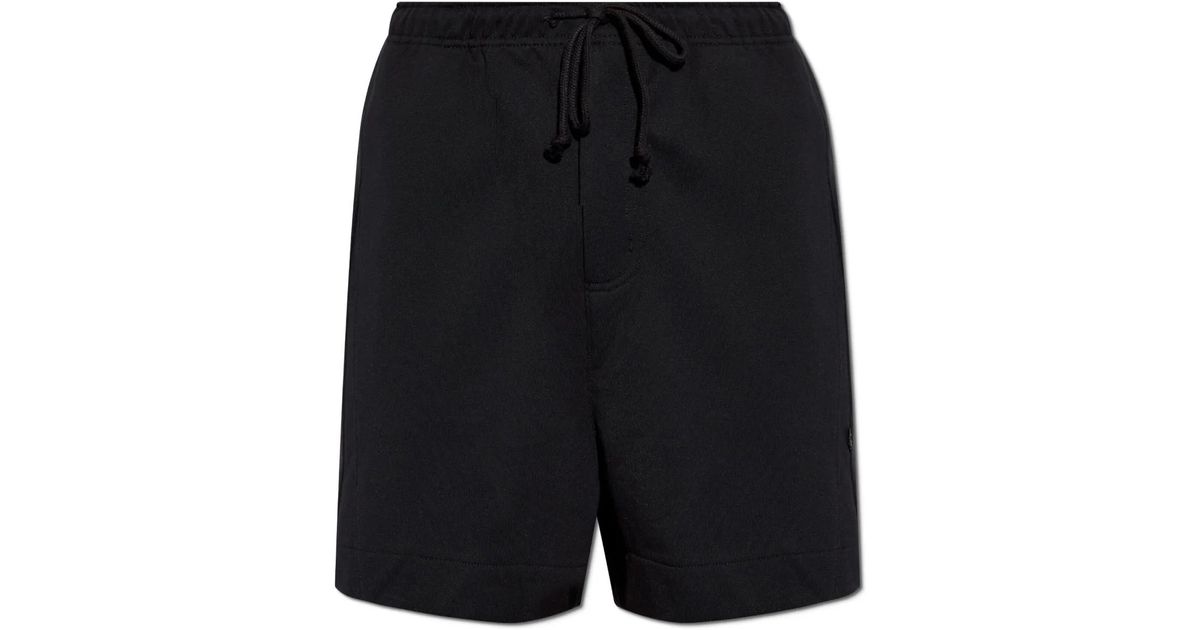 【Y-3】M French Terry Cutline Shorts Black adidas Y-3 M French Terry Cutline Shorts - Black | Free