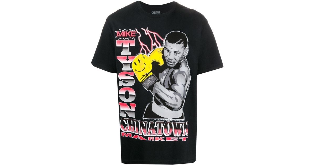 chinatown market mike tyson photo tee