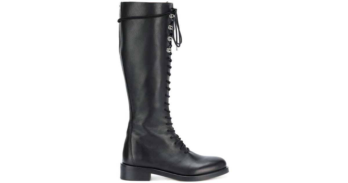 diesel lace up boots