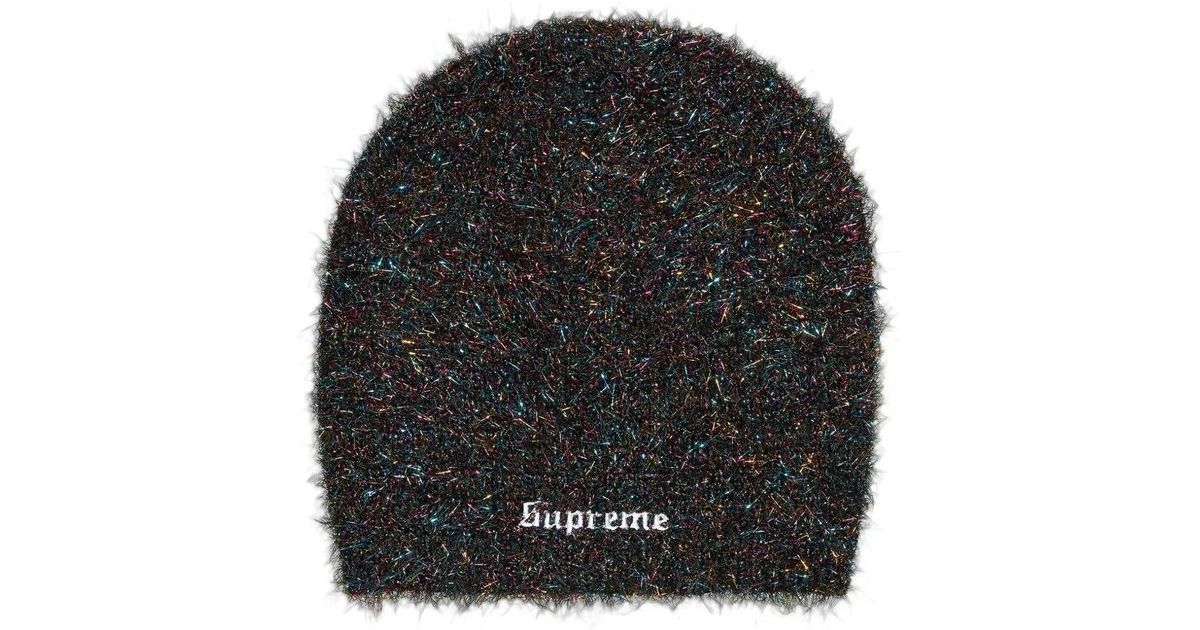 Supreme Sparkle Beanie in Black for Men | Lyst
