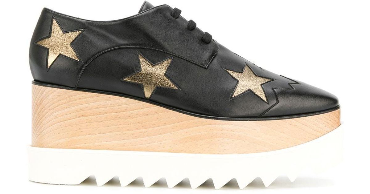 stella mccartney platform shoes silver