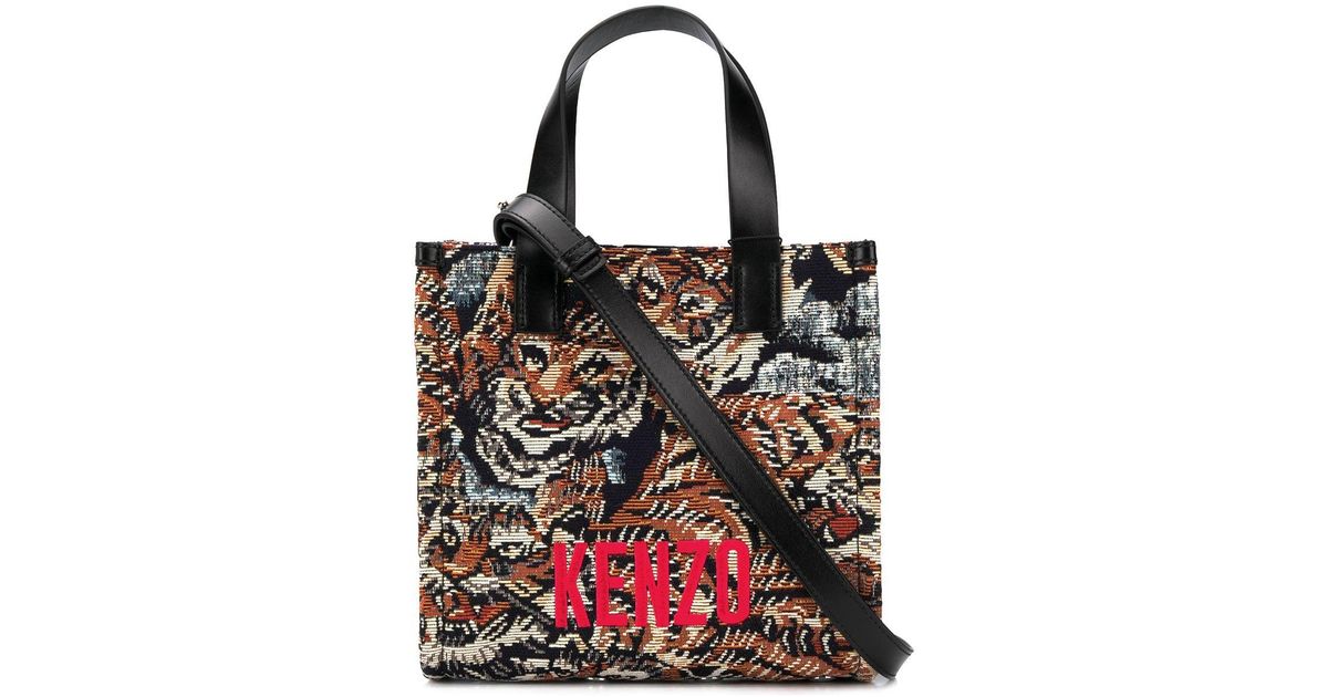 KENZO Jungle 'flying Tiger' Small Tote Bag