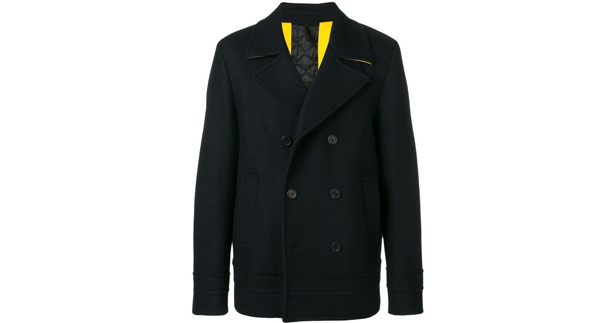 helmut lang peacoat