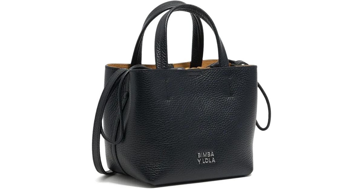 Bolso shopper Chihuahua mini Bimba Y Lola de color Negro Lyst