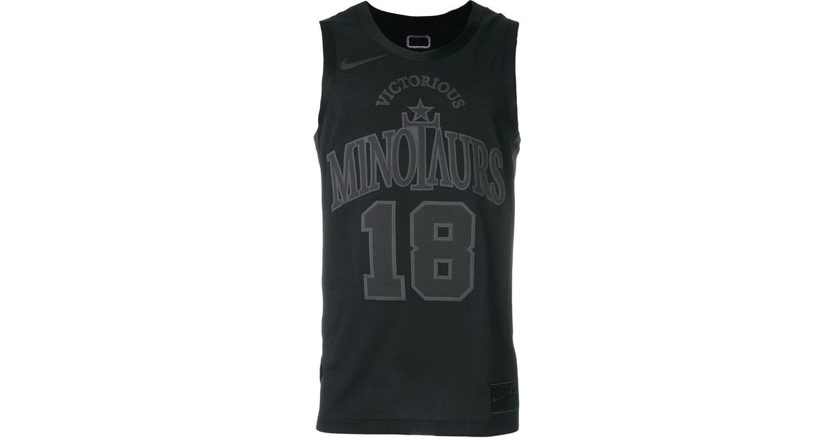 Nike Lab X Rt Victorious Minotaurs Basketball Jersey in Black for