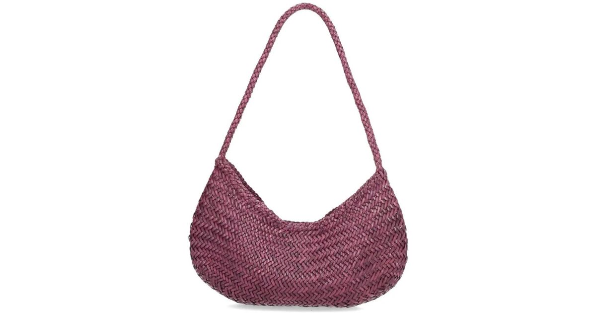 Dragon Diffusion Nova Luna Braided Shoulder Bag in Purple | Lyst
