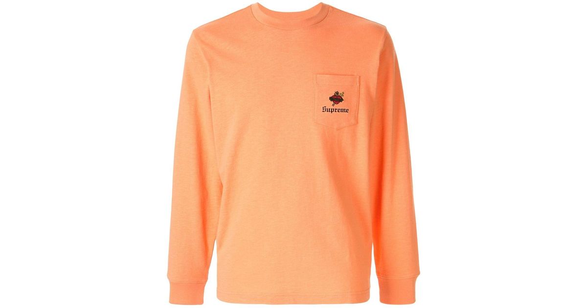 supreme sacred heart long sleeve