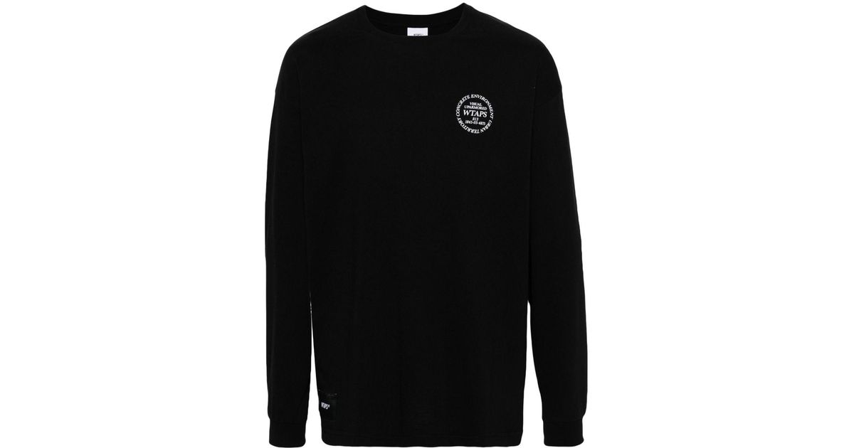 WTAPS Urban Transition Cotton T-shirt in Black for Men | Lyst UK