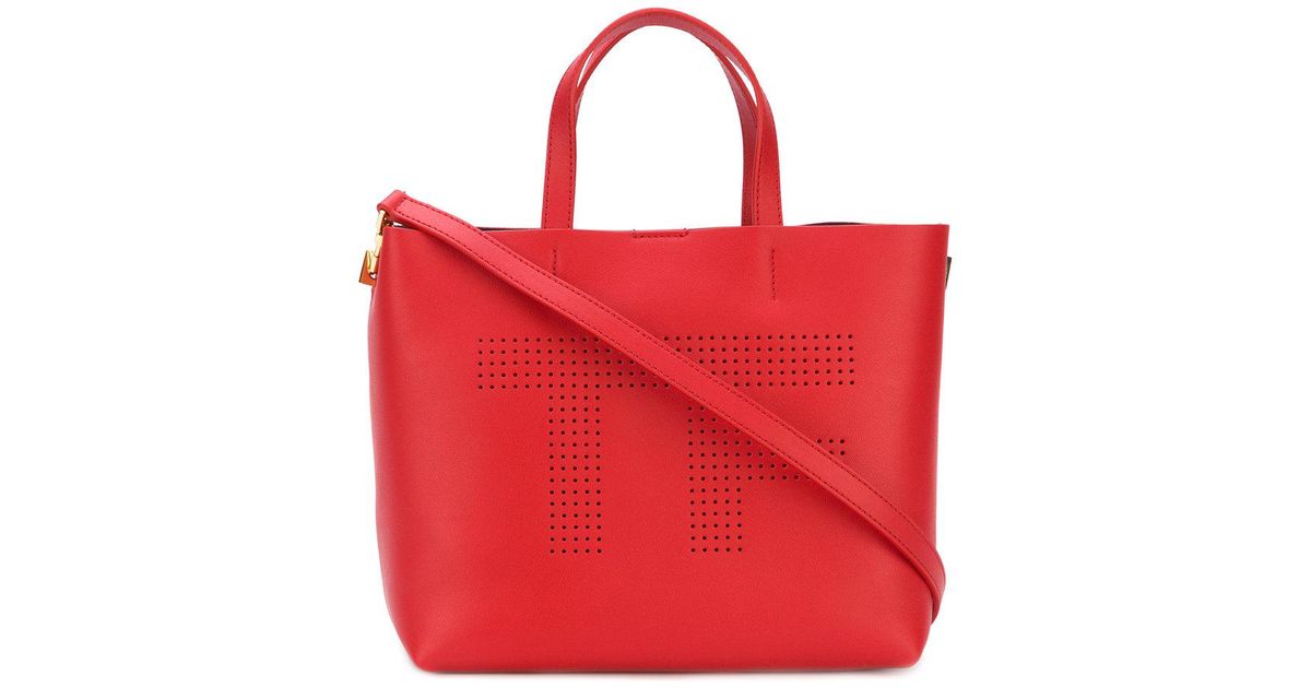 tom ford perforated tote