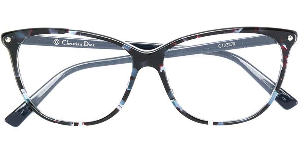 dior cat eye glasses
