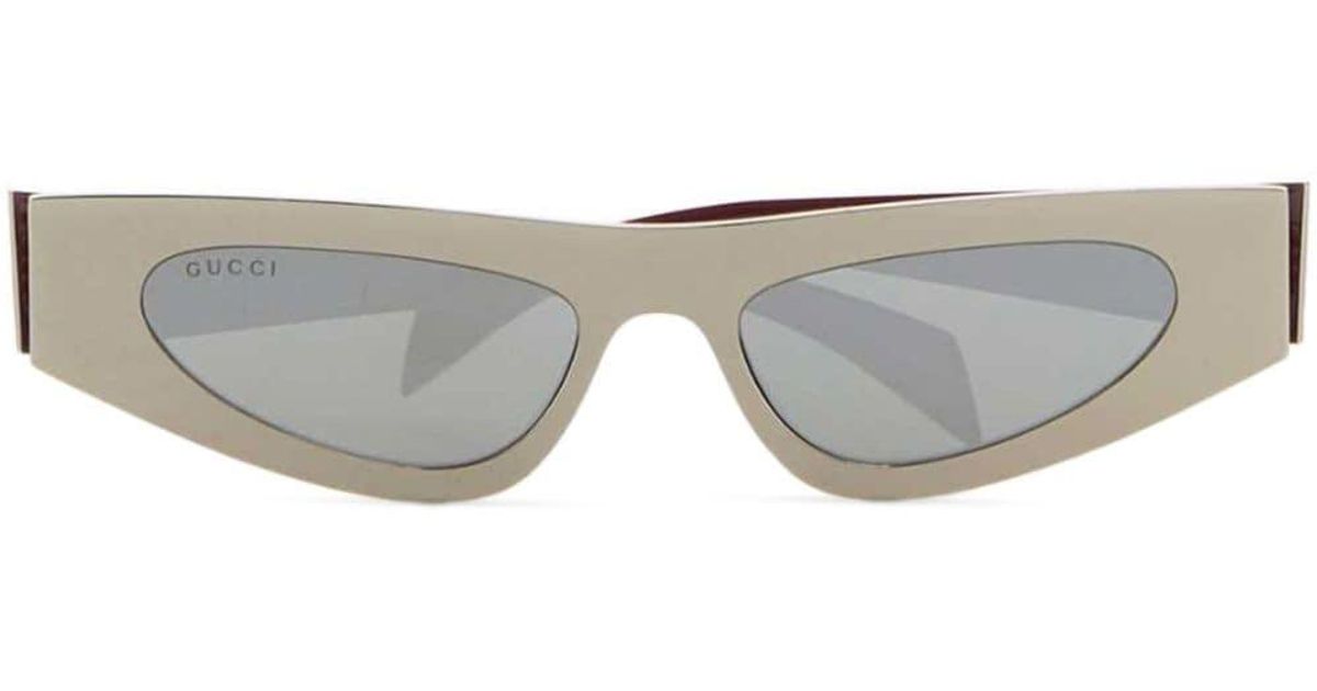 Gucci Logoprint Sunglasses in Grey Lyst UK