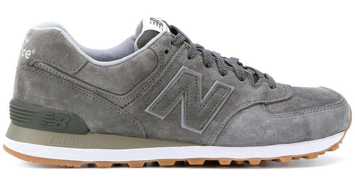 New Balance Suede Gum Pack 574 Sneakers in Grey (Gray) for Men | Lyst