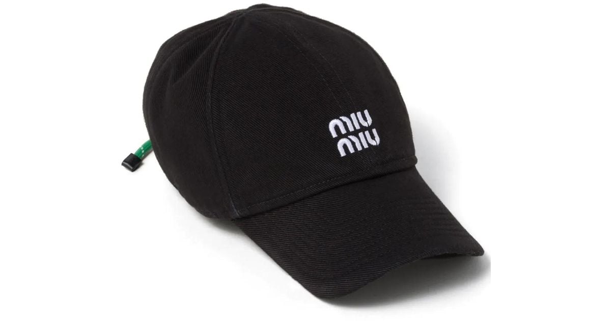 miu-miu-black-Logo-Embroidered