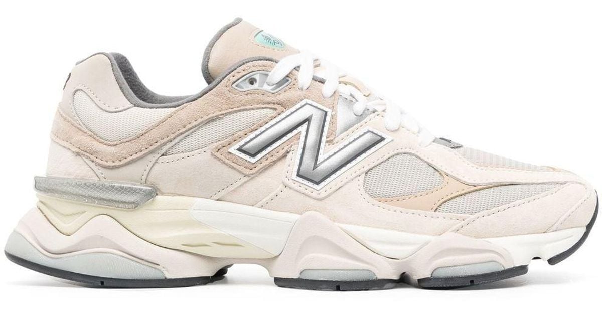 New Balance Suede 9060 Lowtop Sneakers in Natural for Men Lyst