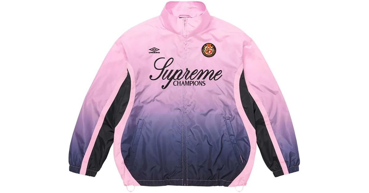 Supreme X Umbro Gradient Track Jacket in Purple for Men | Lyst UK