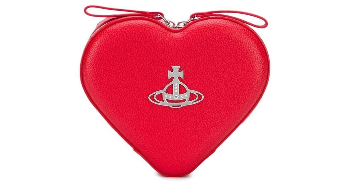 Sac à dos à design de cœur Vivienne Westwood en coloris Rouge Lyst