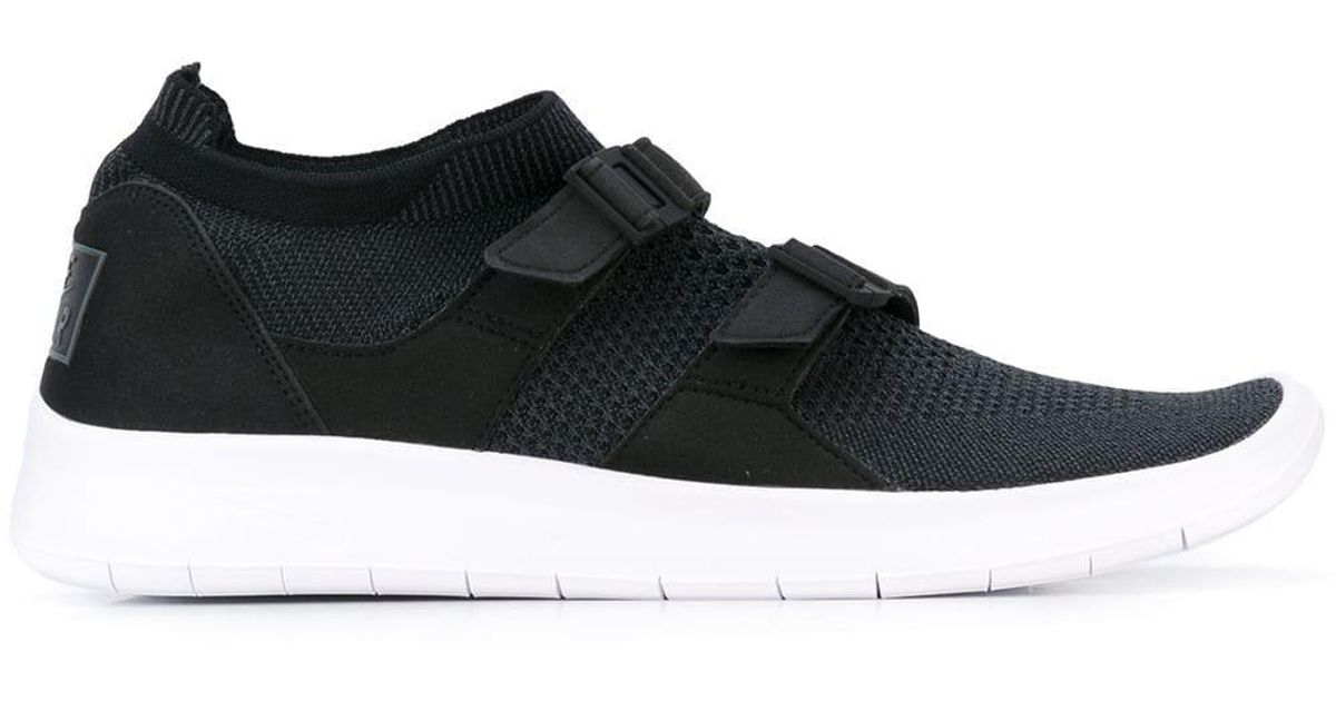 Nike Double Strap Sneakers in Black for Men | Lyst