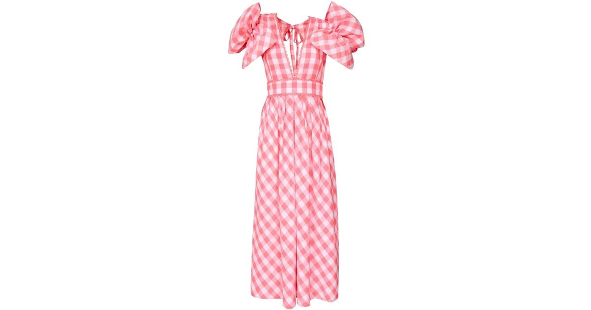 celiab pink curazao vichy dress Rent Curazao Vichy Pink - Celia B