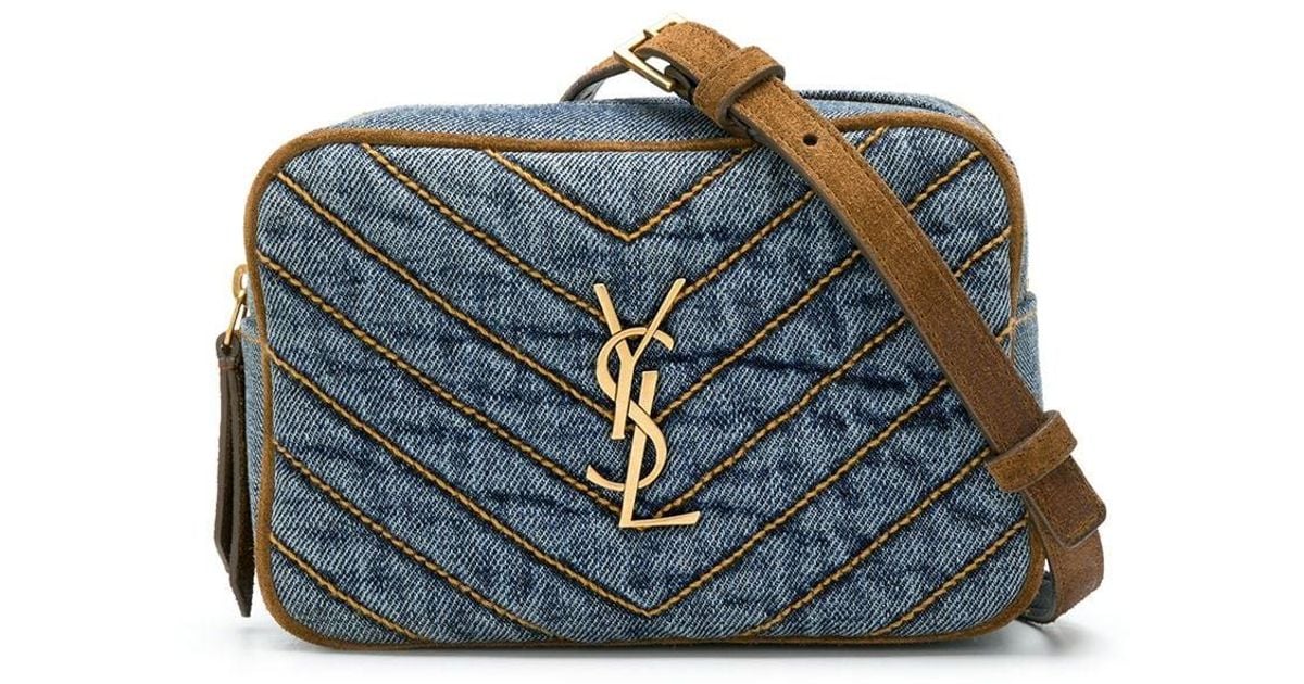 Saint Laurent Marsupio Denim Belt Bag 
