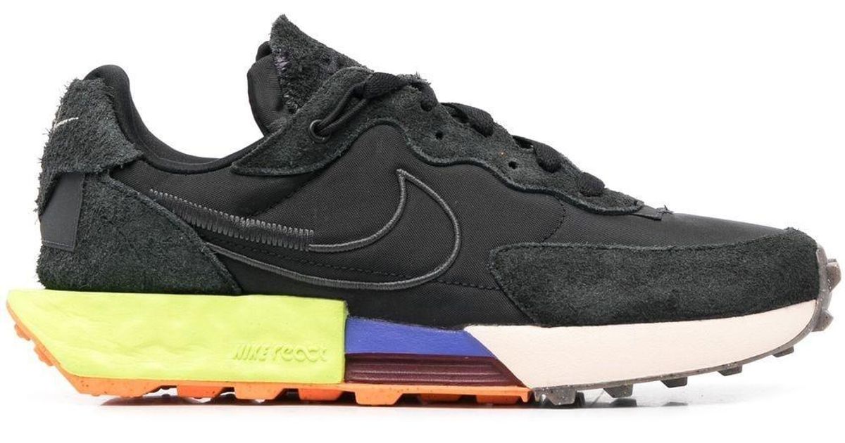 Nike Fontanka Waffle Sneakers in Black - Lyst